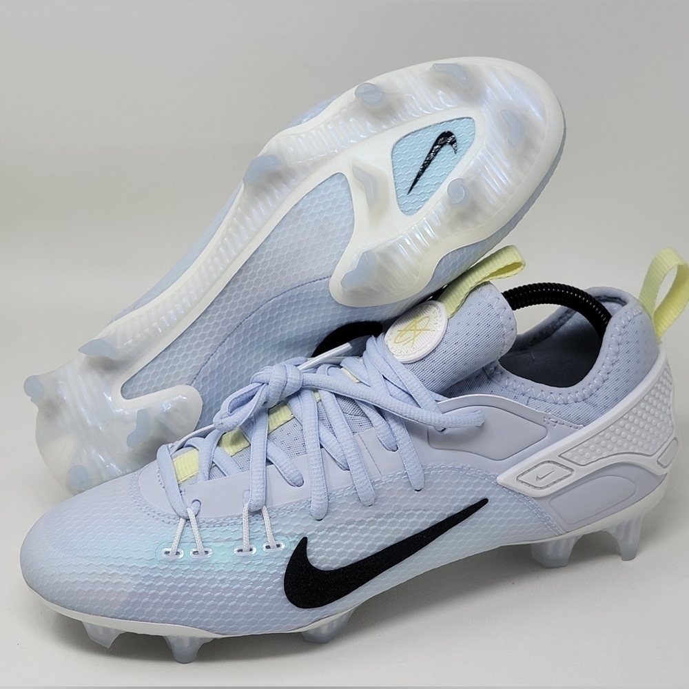 Nike Mens Sz 11 Huarache Elite 9 Low LAX SE Lacrosse Cleat  Grey FV6147 New
